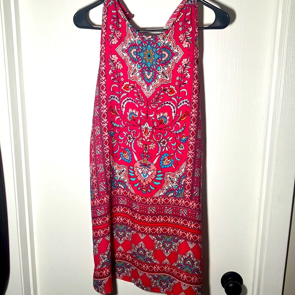 NWT Evereve Allison Joy Swing dress size XS 16” armpit to armpit 100% polyester